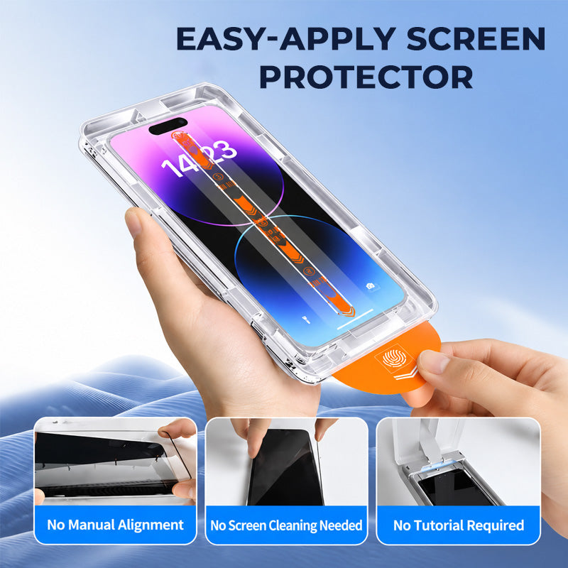 3 stuks 🛡️ Rood Glinsterend Privacy-temperglas (gehard glas) voor iPhone ✨