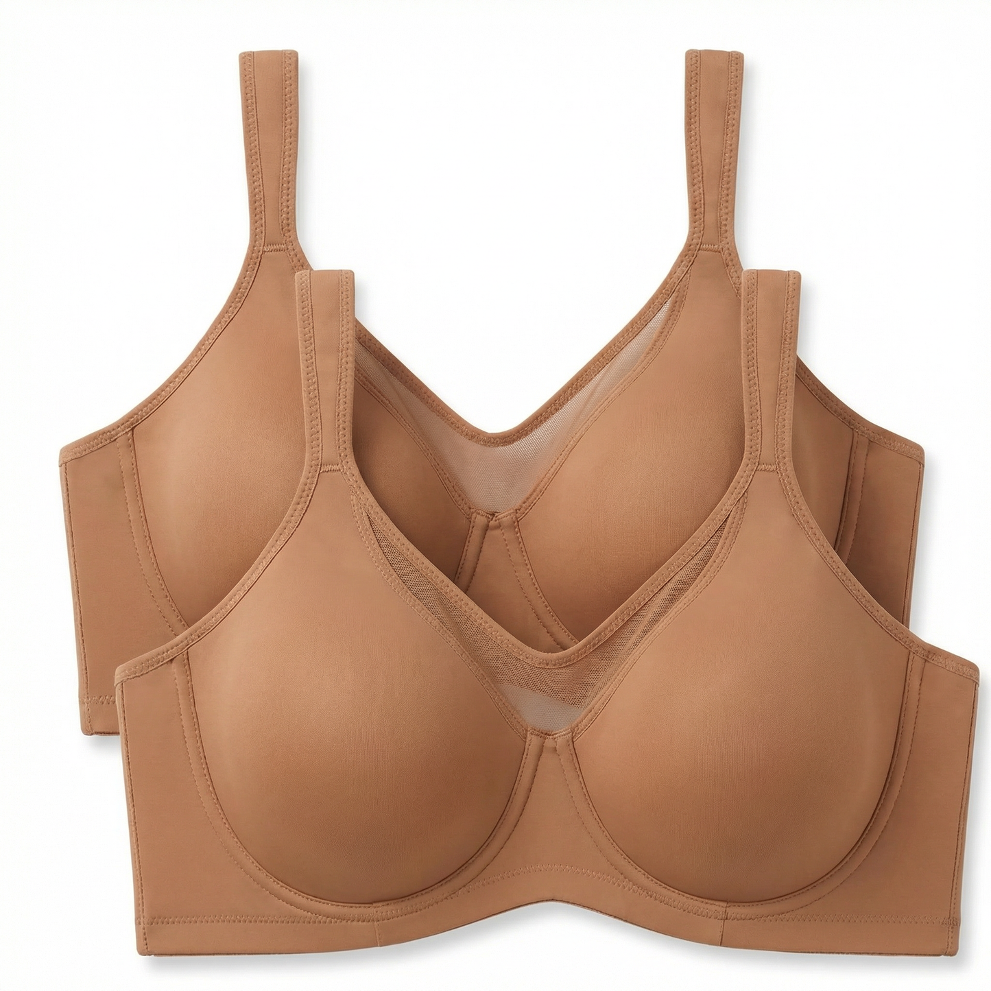 🎁 Laatste dag: Koop 1 krijg 3🔥💐Elegante doorschijnende full-cup plus-size beha voor dames 👍Verhelp verslapping van de borsten voorgoed
