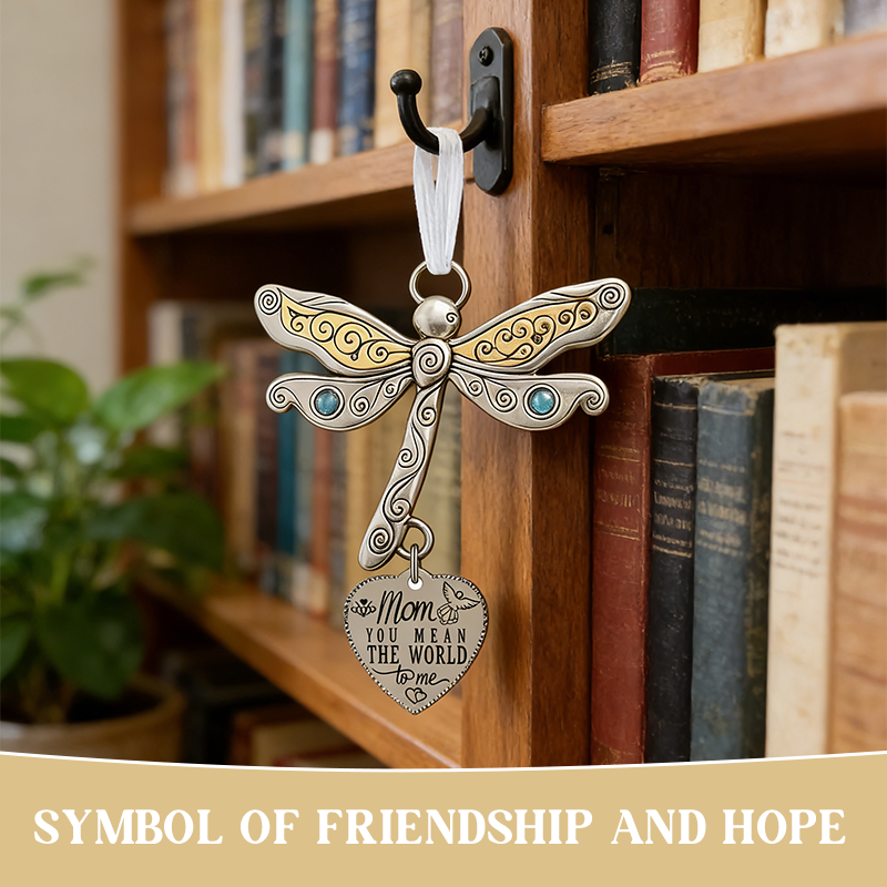 ❤️ Vriendschapshanger met libelle en een hartverwarmende quote -🌟 Een perfect cadeau voor een vriend(in)