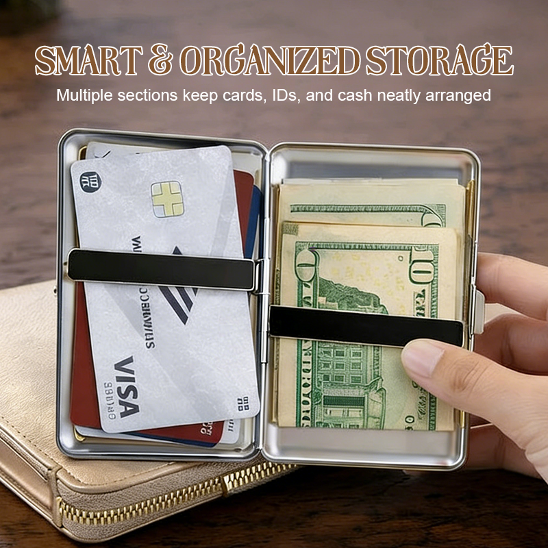 🔥 Laatste dag! 49% korting - 💖 Kaarthouder met retro kunstprint uit 2026 | Bestseller