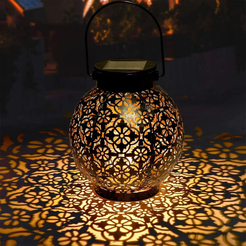 ✨ Verander je achtertuin in een magisch wonderland! 🌙 Solar Holle Patroonverlichting 🏮