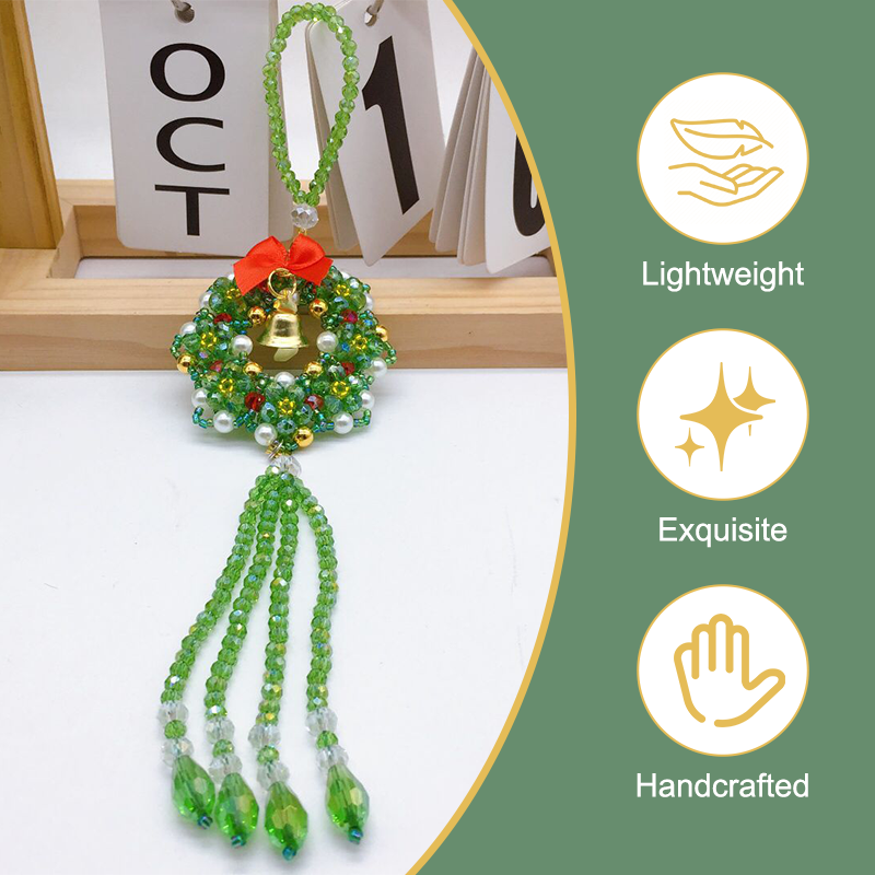 💖Veel geluk in je auto | 🌈Autohanger met kristallen kralen 🪷🛣️