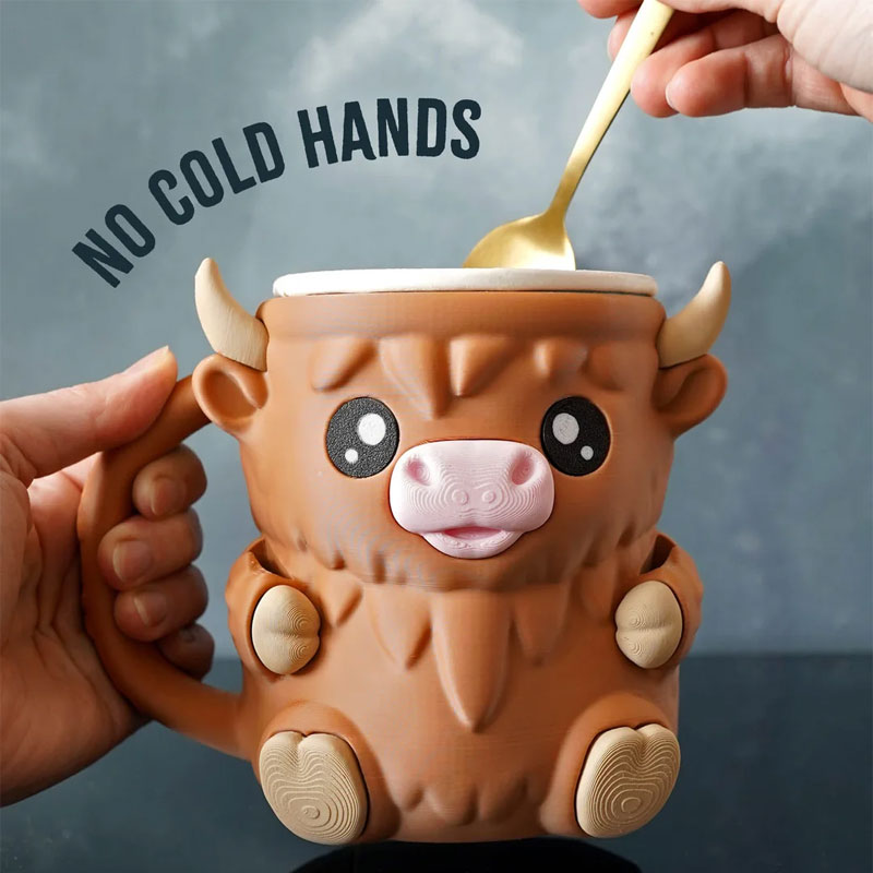 🐮 Schattige koeienkoelhouder — ‘Perfect voor het bewaren van suikerklontjes of andere drankaccessoires’ ❄️