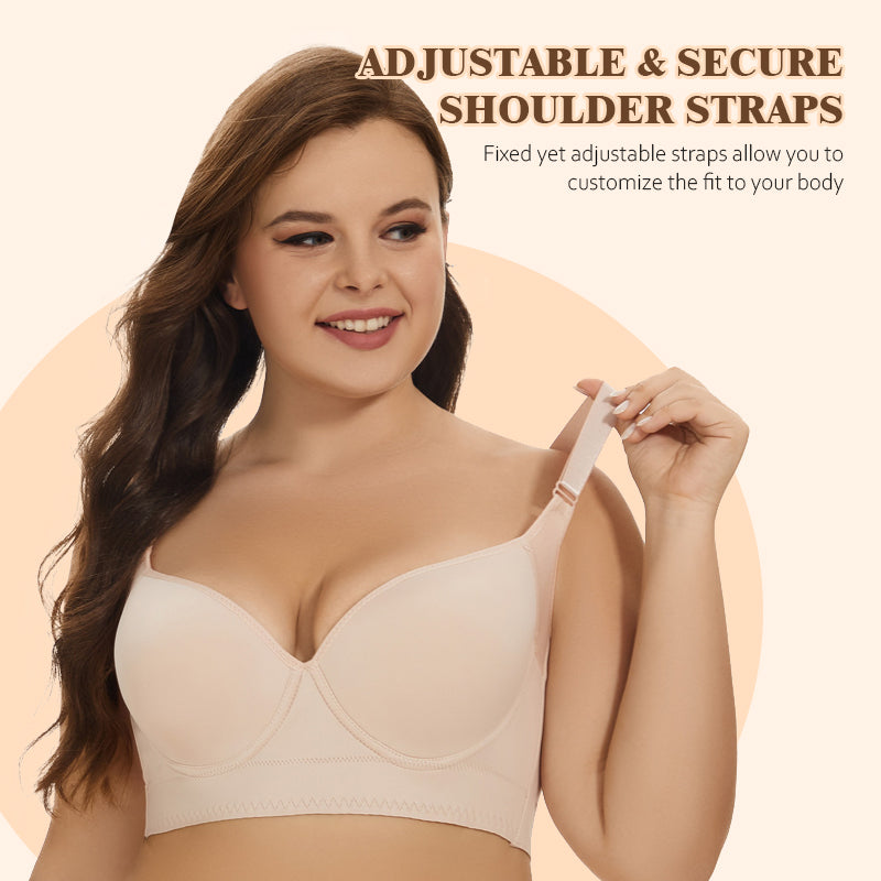 👙 Diepe V-hals bh met memory foam beugel 👙