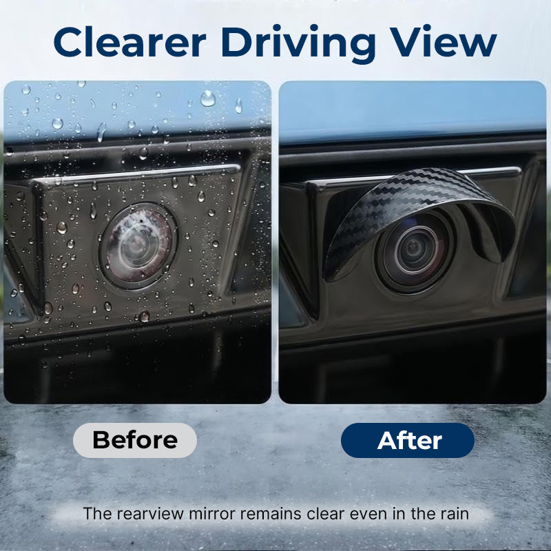 🌧️🚗 Waterproof Rear Camera Rain Shield — Clear View, Rain or Shine