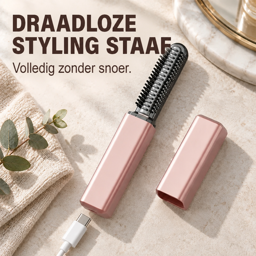 💇‍♀️ Mini draagbare elektrische krultang voor pony