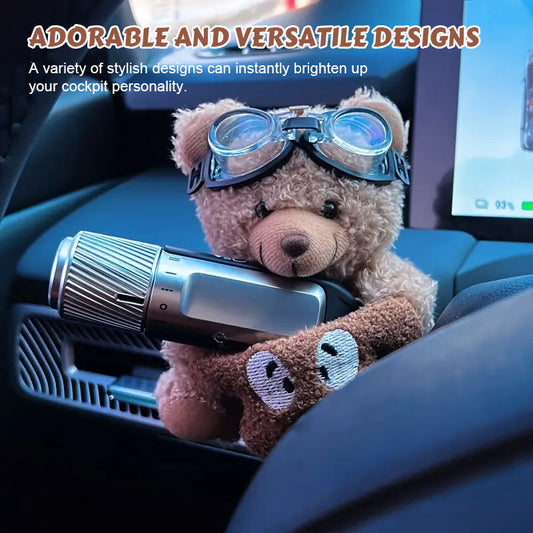 De knuffelbare reisgenoot 🧸 — Verrijk het interieur van je auto met pure tederheid