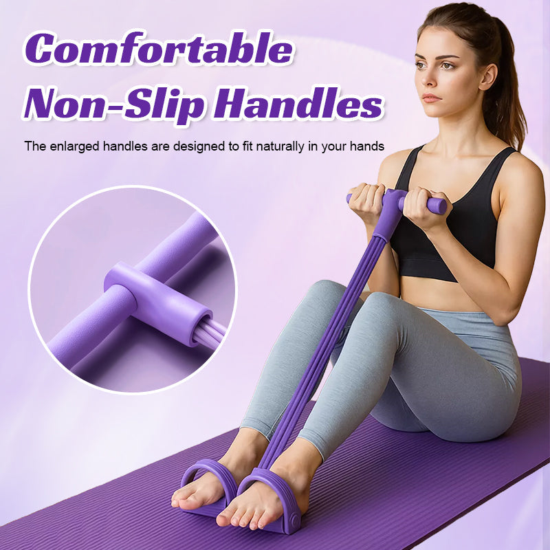 🏃‍♀️ Effectieve weerstandstrainer voor buikspieren en benen – Thuisworkout voor core en figuur 🧘‍♀️