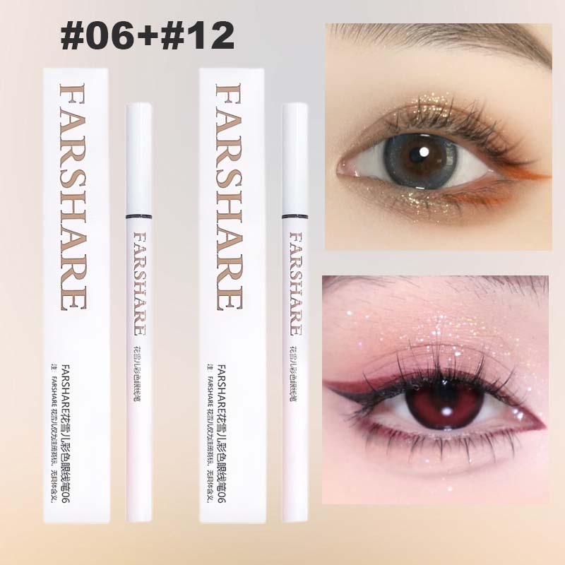 🔥Koop 1, krijg 1 gratis🌈Gekleurde eyelinerpen – Ultrafijne punt voor levendige, langdurige ooglooks