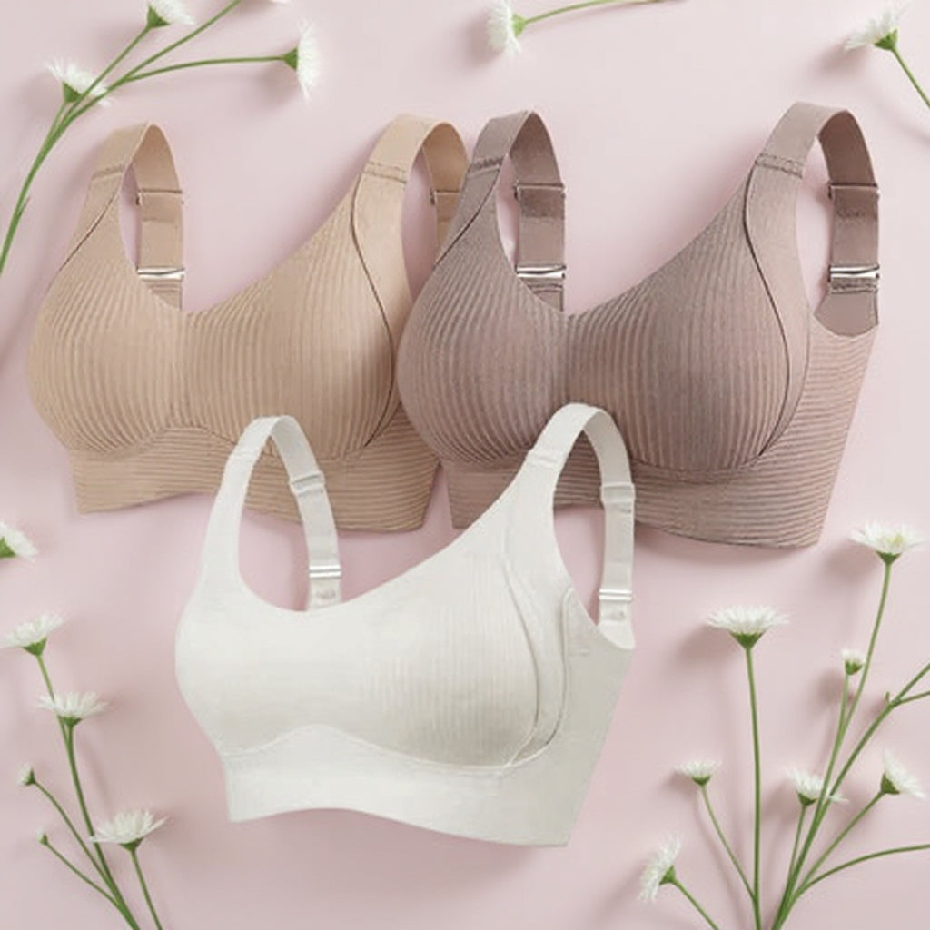 🎁 Laatste dag: koop 1 krijg 3 pakken gratis 🔥 Super ondersteunende bh | Push-up bh zonder beugel 👍 Nooit meer slappe borsten