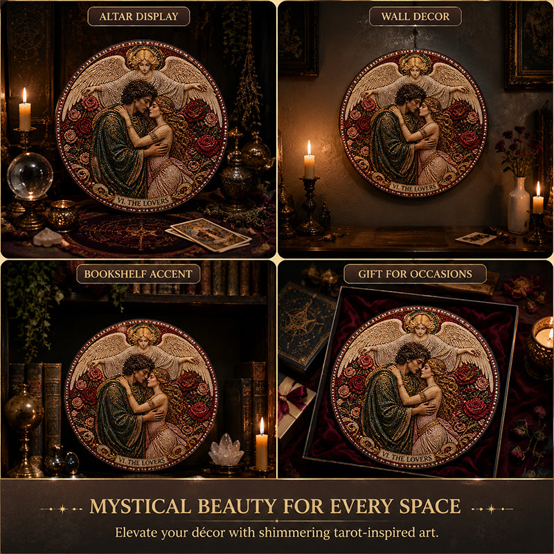 🧘‍♀️ Vind Jouw Heilige Licht: Grote Arcana Tarot Diamantkunst 🌘