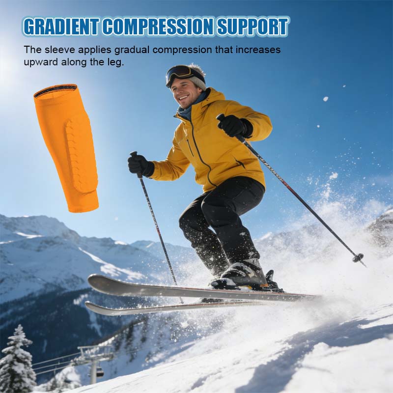 🔥 hot🏂Kniebrace met honingraatdemping | ❄️Geschikt voor skiën/snowboarden · Instapmodel