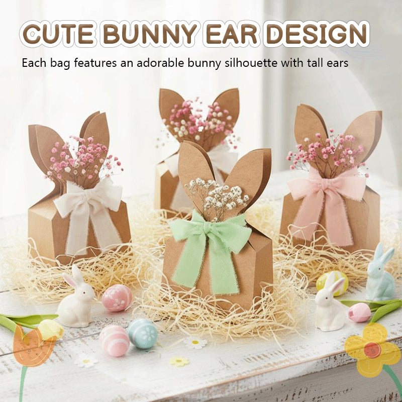 🐰Versier Je Pasen: Maak Je Eigen Paashaaszakjes met Onze DIY Kit! 🐰🌷