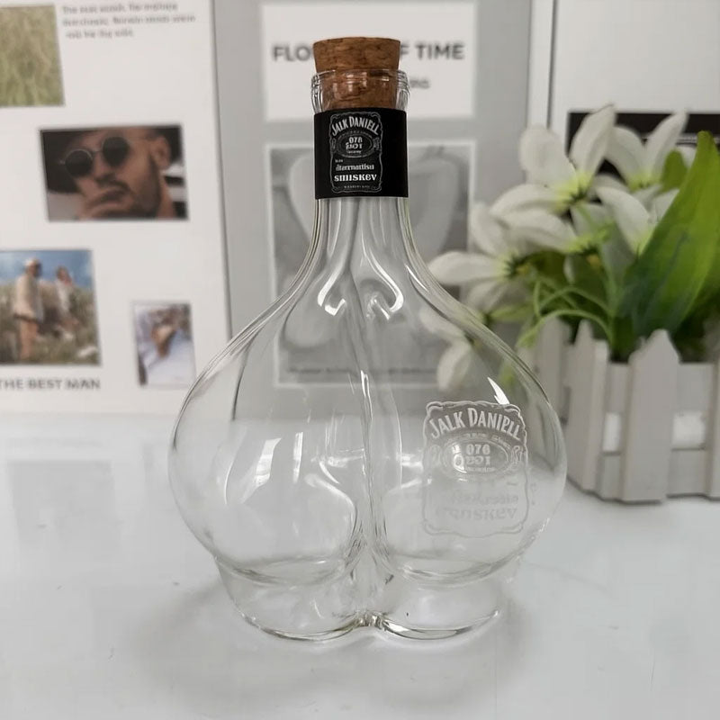 🥂Geef uw wijnproeverijen een speels tintje met deze leuke fles.