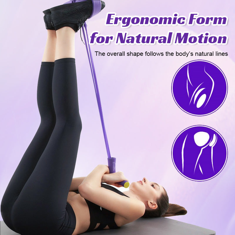 🏃‍♀️ Effectieve weerstandstrainer voor buikspieren en benen – Thuisworkout voor core en figuur 🧘‍♀️