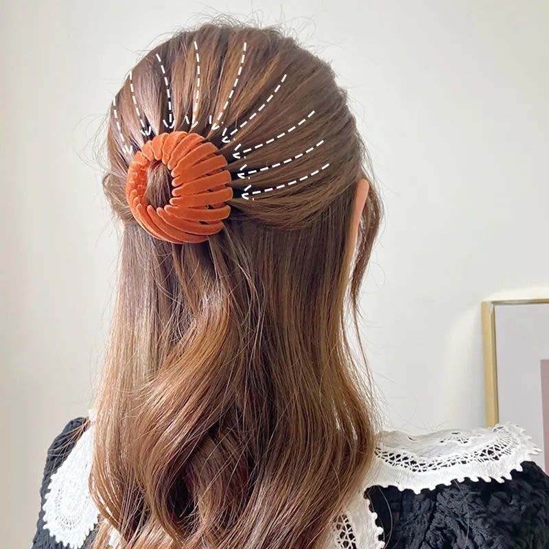 Lazy Hair Bun & Ponytail Clip – Een moeiteloos opsteekkapsel in 10 seconden 🧸✨