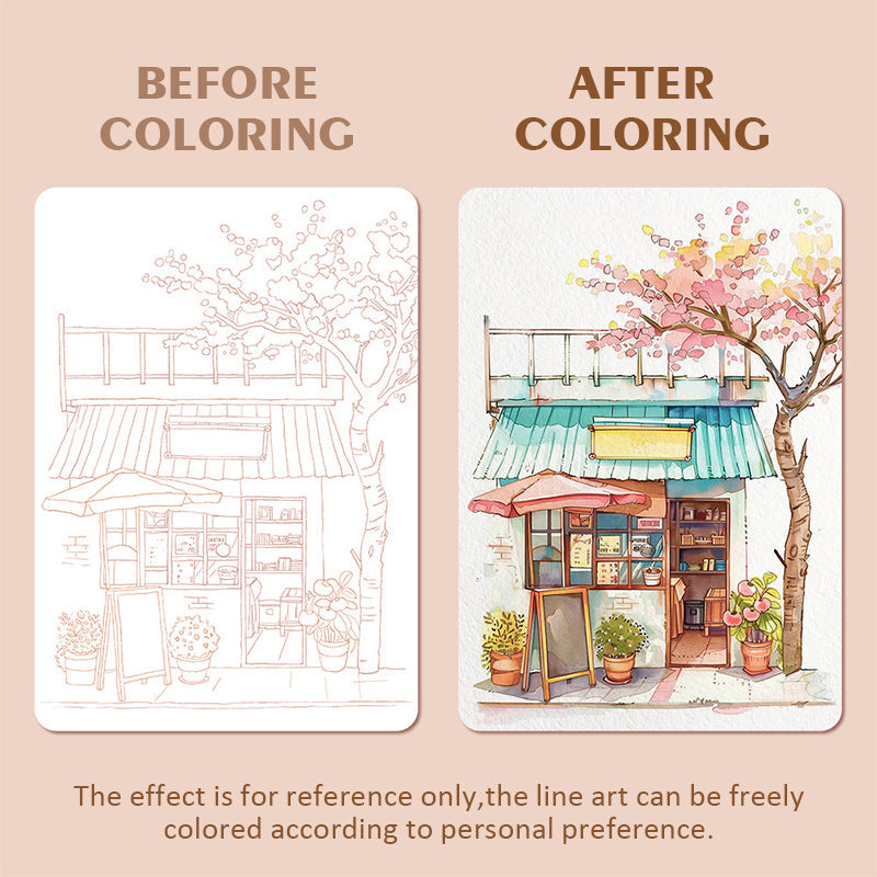 🔥Het populairste schilderij van deze maand | Draagbaar aquarel schetsboek