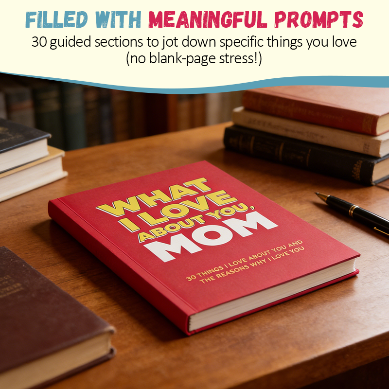 "Wat ik zo leuk vind aan jou" gepersonaliseerd dagboek – Een hartverwarmend cadeau voor mama, papa en vrienden 📖✨
