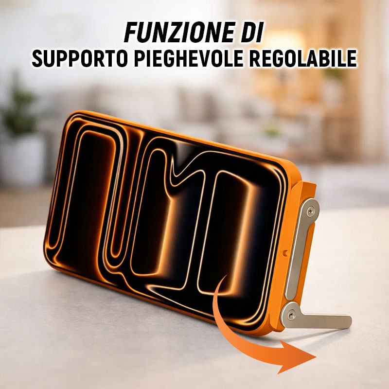 💎240W snellader met 360° draaibare telefoonstandaard – USB-C-compatibel, compact en draagbaar, multifunctioneel 🔌