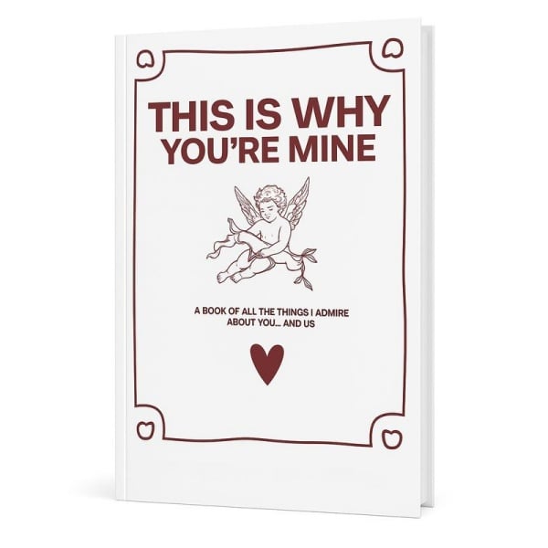 📖💞 Dit is waarom jij van mij bent 🌹 Jouw liefdesverhaal is uniek – laat het stralen 📚Hardcover