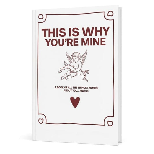 📖💞 Dit is waarom jij van mij bent 🌹 Jouw liefdesverhaal is uniek – laat het stralen 📚Hardcover