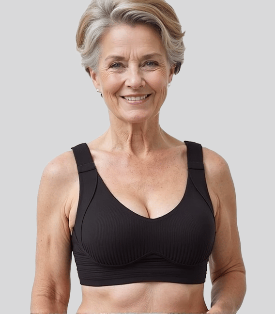 🎁Voorjaars Hot Sale 49% UIT - Geribbelde Push Up Verstelbare Draadloze BH voor Vrouwen