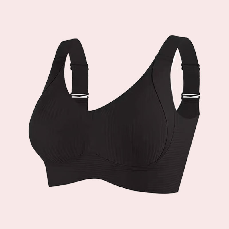 🎁Voorjaars Hot Sale 49% UIT - Geribbelde Push Up Verstelbare Draadloze BH voor Vrouwen