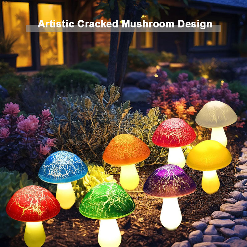 🍄☀️ Zonne-paddestoelverlichting– Verlicht uw tuin met fantasie en magie!✨