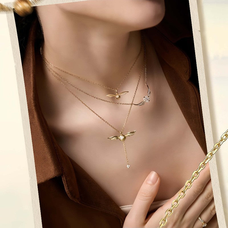 💡Stijlvolle en veelzijdige gouden lange ketting