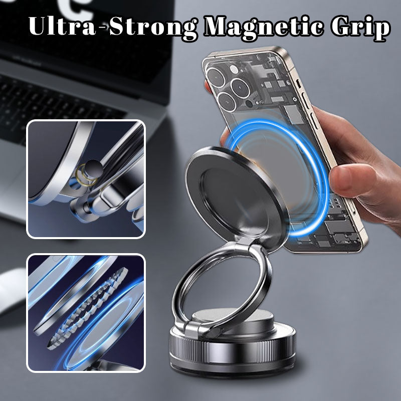 📱💫Magnetische mobiele telefoonhouder - Moeiteloos vasthouden, instelbare weergave!