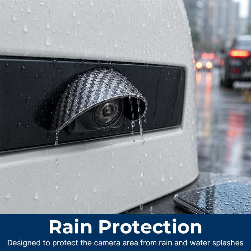 🌧️🚗 Waterproof Rear Camera Rain Shield — Clear View, Rain or Shine