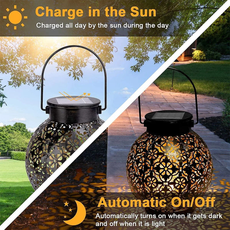✨ Verander je achtertuin in een magisch wonderland! 🌙 Solar Holle Patroonverlichting 🏮