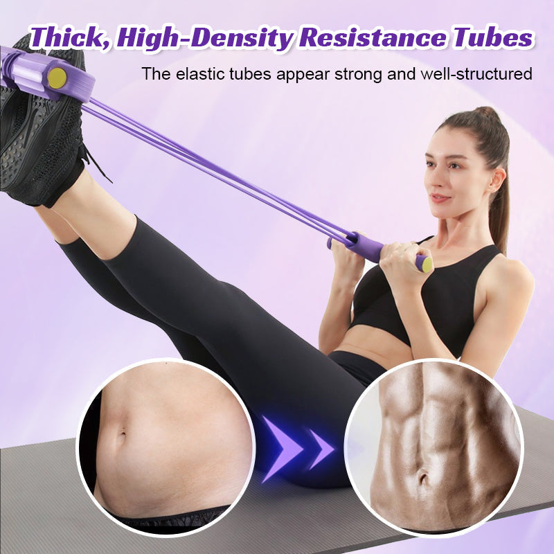 🏃‍♀️ Effectieve weerstandstrainer voor buikspieren en benen – Thuisworkout voor core en figuur 🧘‍♀️