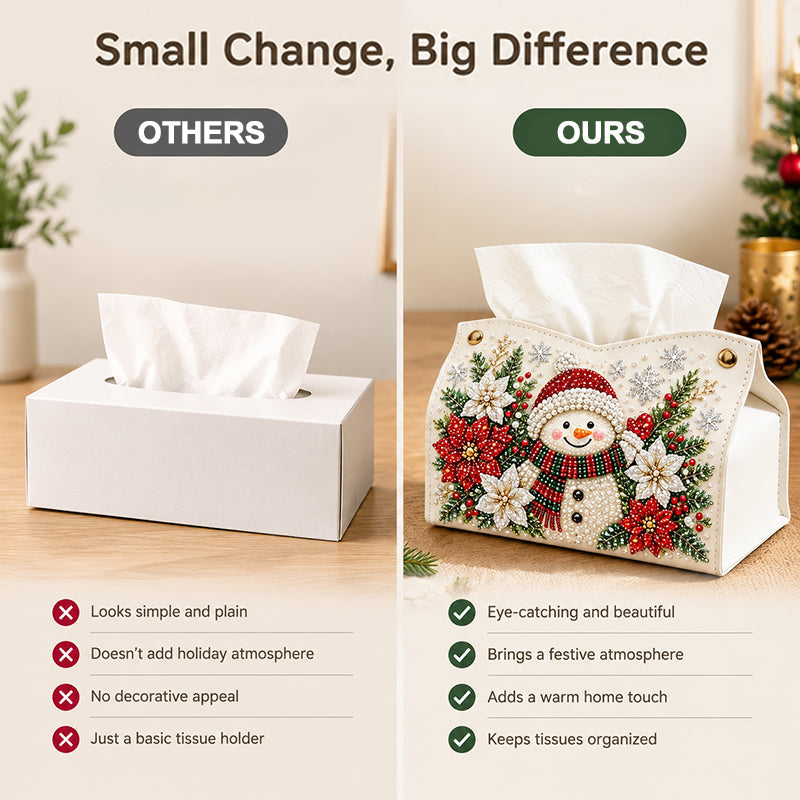 🎄 Kerst DIY Diamond Painting Tissue Box