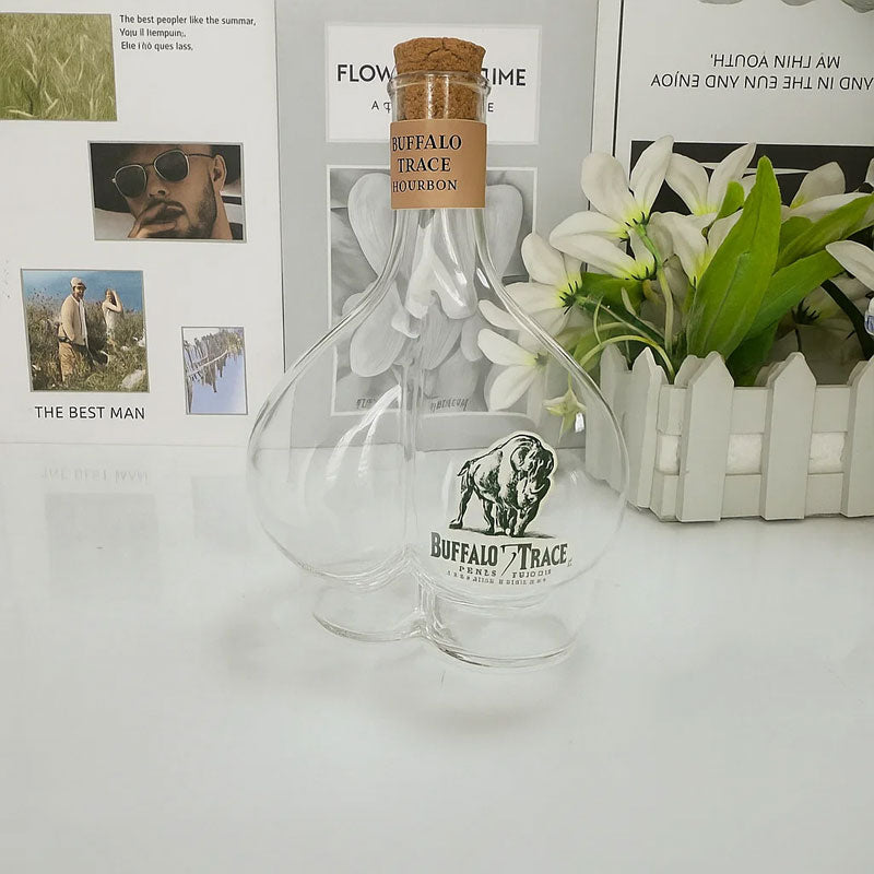 🥂Geef uw wijnproeverijen een speels tintje met deze leuke fles.