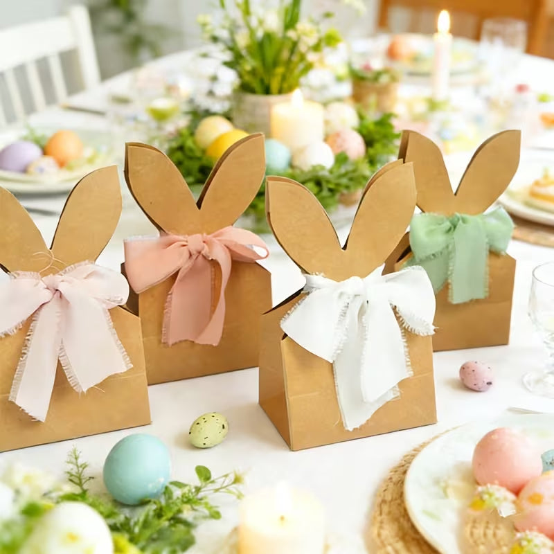 🐰Versier Je Pasen: Maak Je Eigen Paashaaszakjes met Onze DIY Kit! 🐰🌷