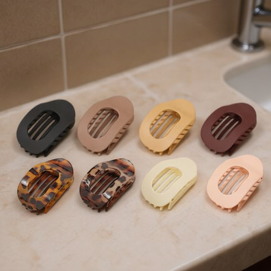 💖2026 Haarclip | Bestseller💖✨Ovale haarclips (verpakking van 4)