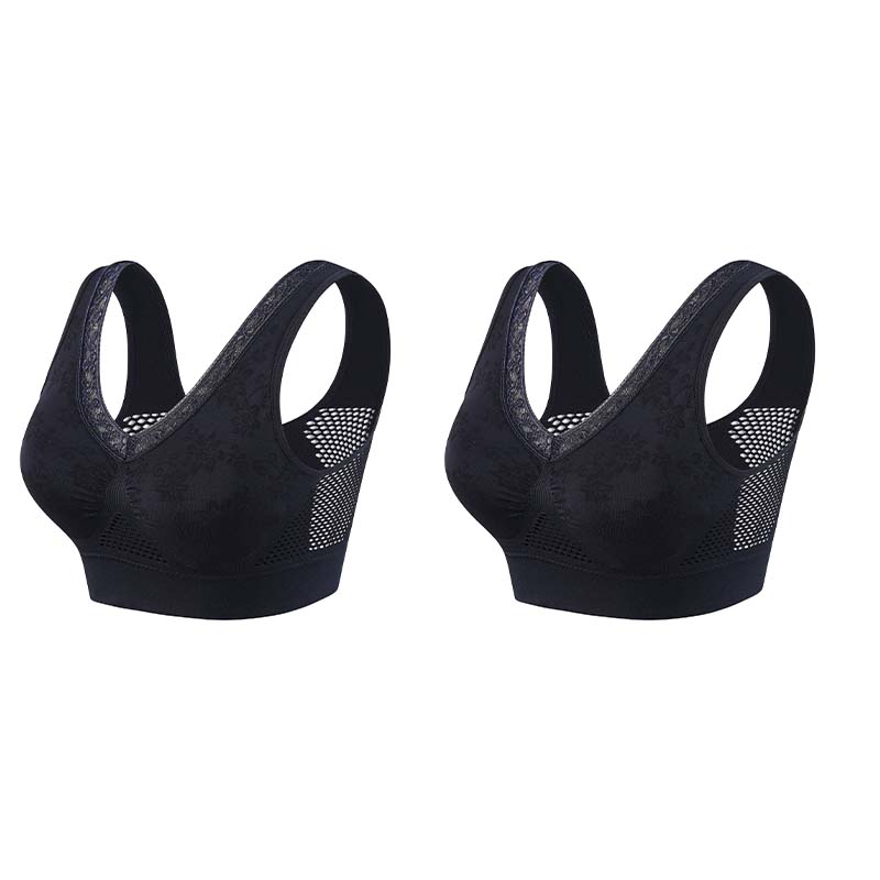 【✨1+1 gratis – 2 stuks】Comfortabele, knooploze en vormgevende bh van puur katoen