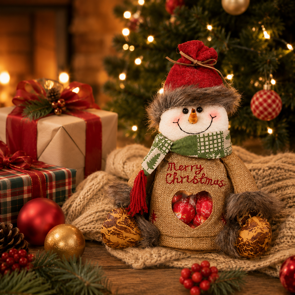 🎉🎅Kerstcadeauzakjes met ritssluiting🎁