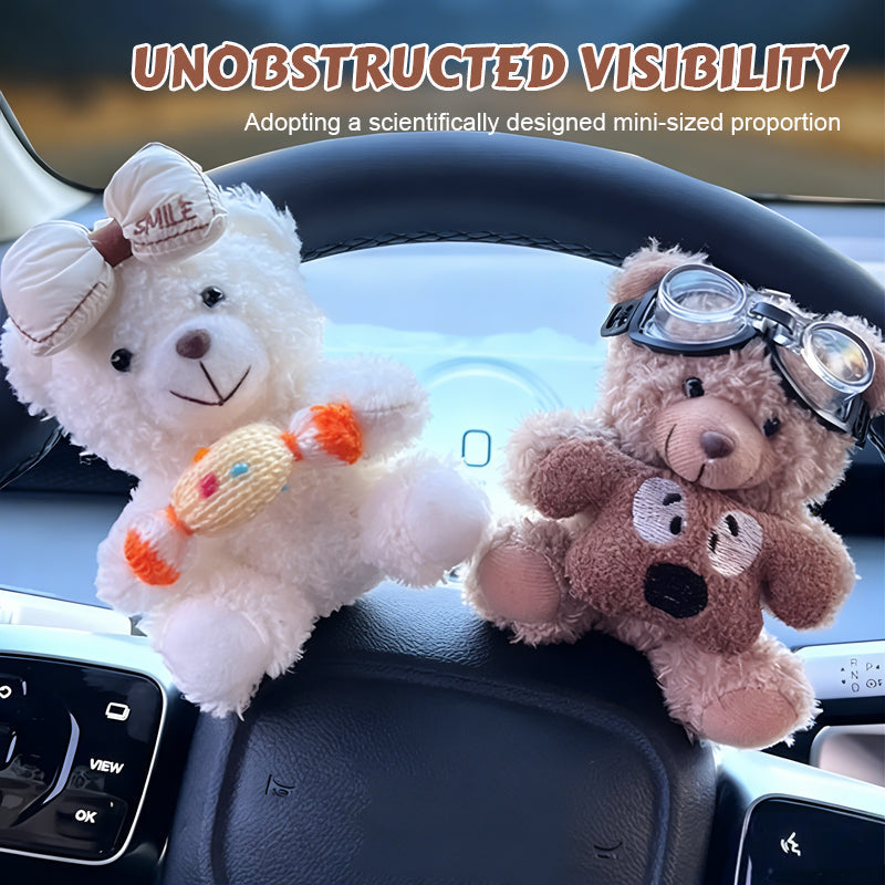 De knuffelbare reisgenoot 🧸 — Verrijk het interieur van je auto met pure tederheid