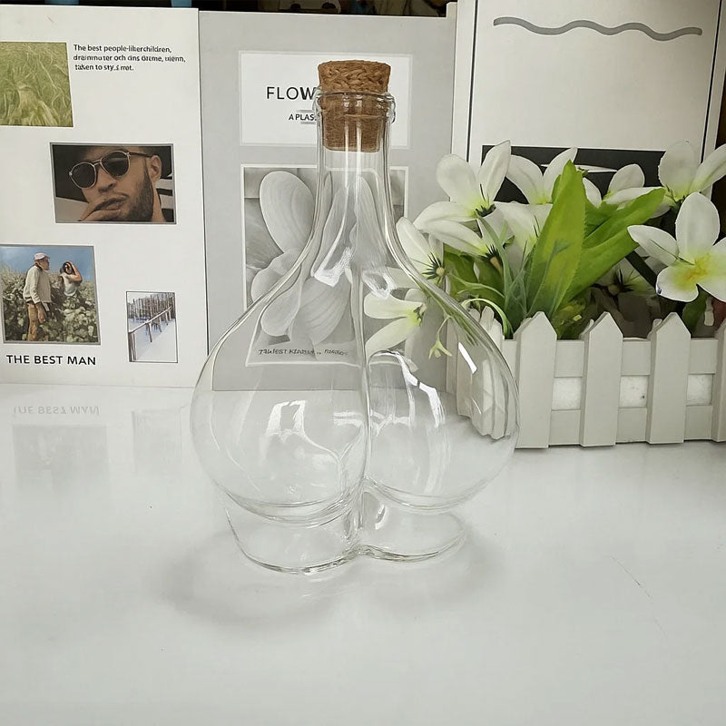 🥂Geef uw wijnproeverijen een speels tintje met deze leuke fles.