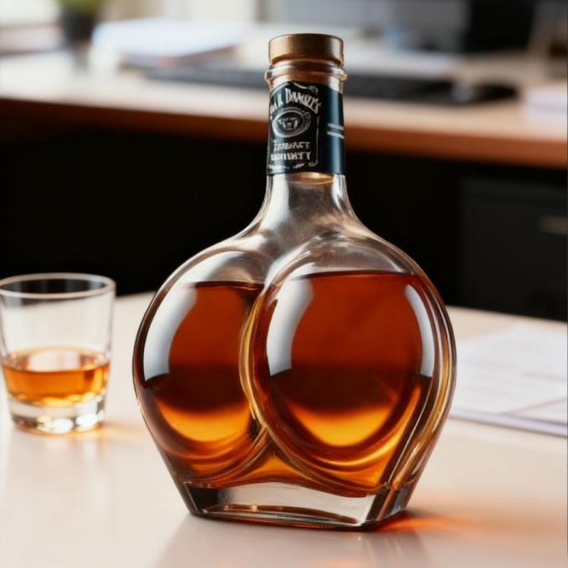 🥂Geef uw wijnproeverijen een speels tintje met deze leuke fles.