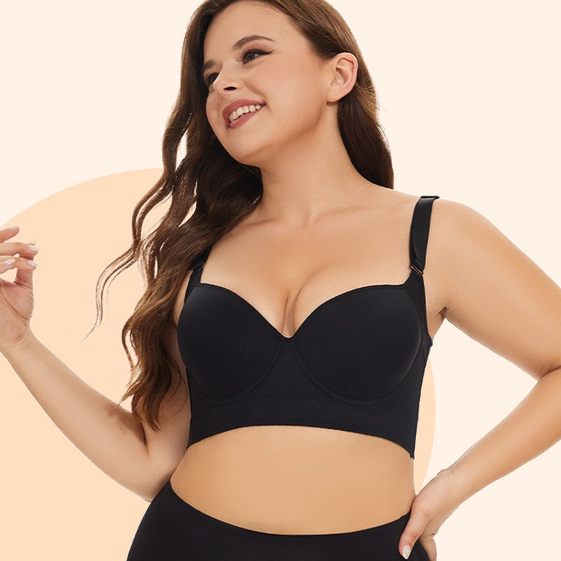 👙 Diepe V-hals bh met memory foam beugel 👙