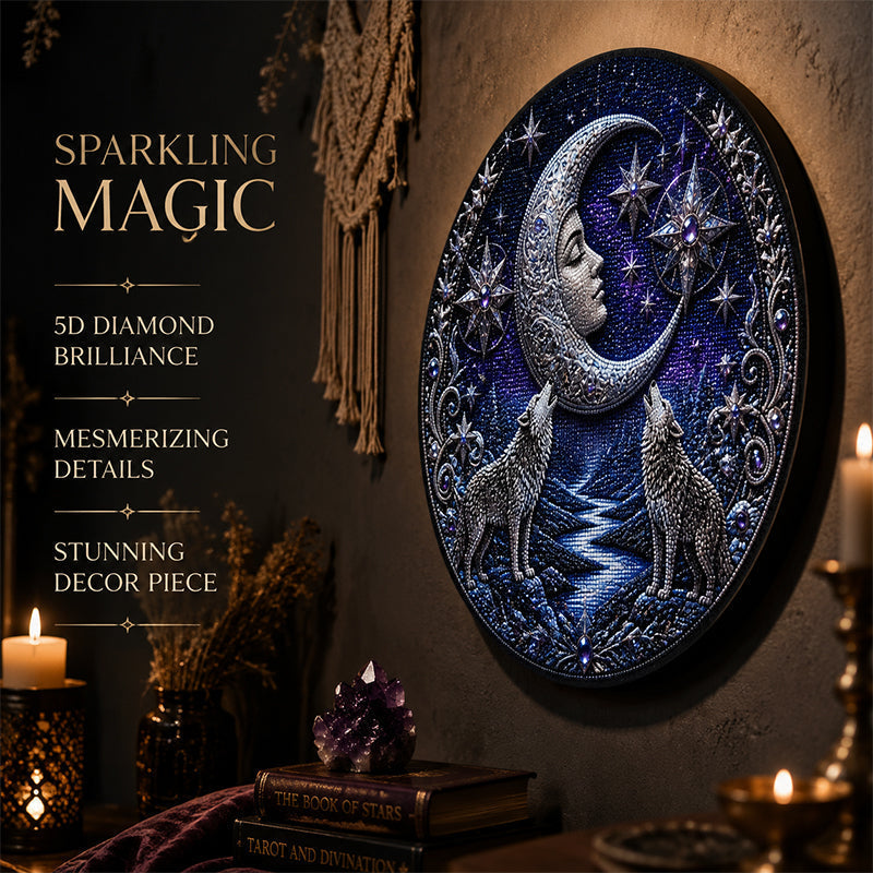 🧘‍♀️ Vind Jouw Heilige Licht: Grote Arcana Tarot Diamantkunst 🌘
