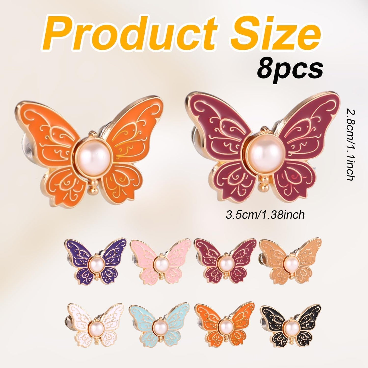 🦋8 riemen in vlindervorm om de taille strakker te maken