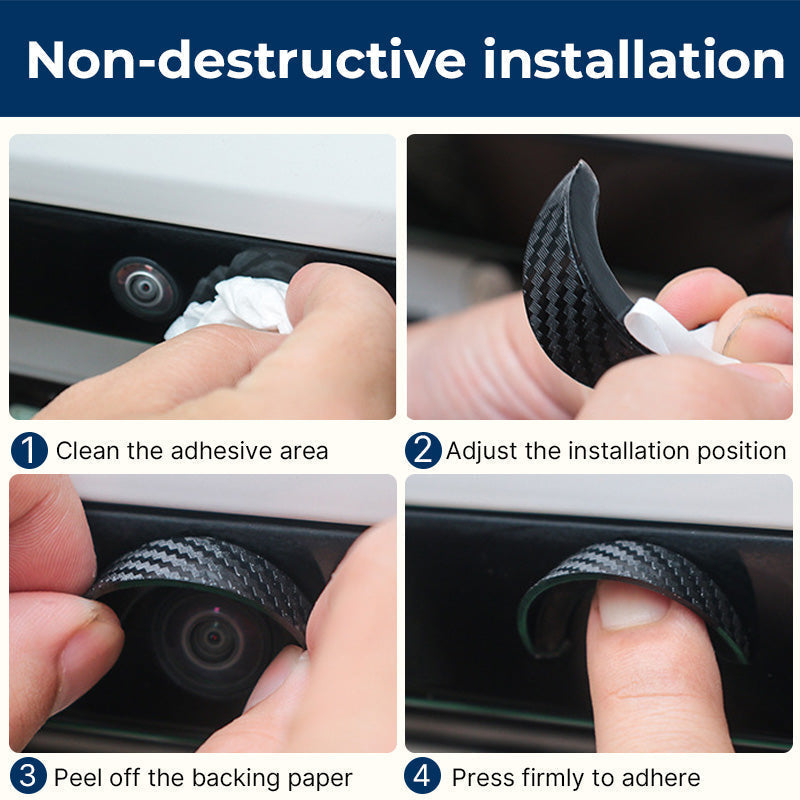 🌧️🚗 Waterproof Rear Camera Rain Shield — Clear View, Rain or Shine