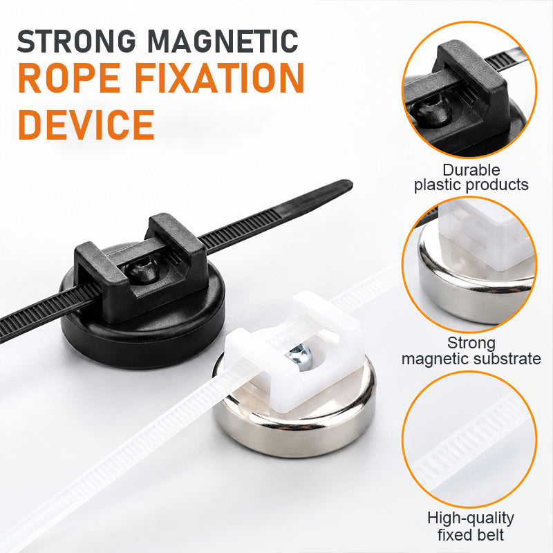 🧲 Magnetische kabelbindershouder 16mm compact