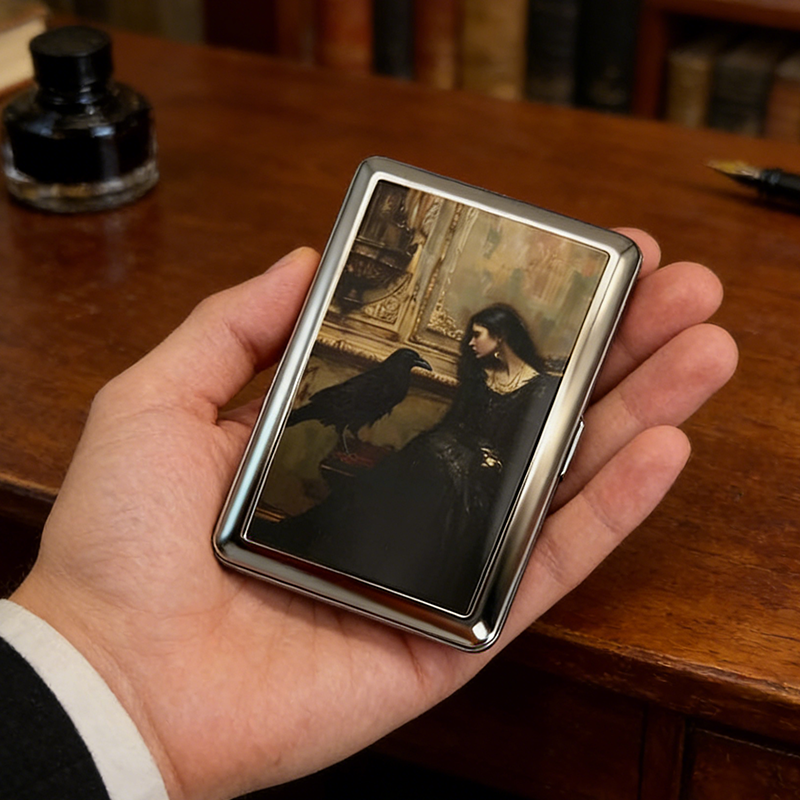 🔥 Laatste dag! 49% korting - 💖 Kaarthouder met retro kunstprint uit 2026 | Bestseller