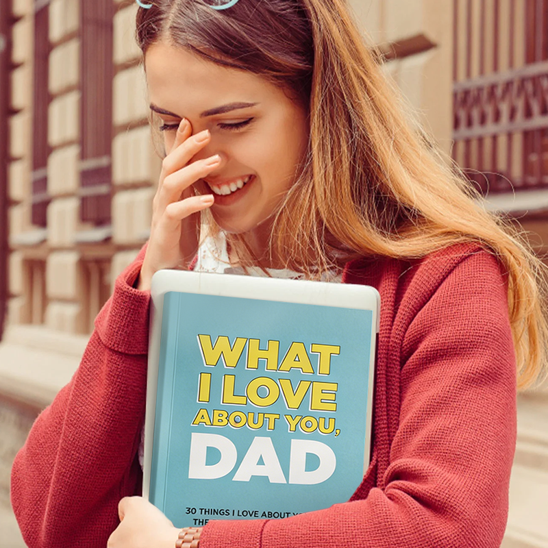 "Wat ik zo leuk vind aan jou" gepersonaliseerd dagboek – Een hartverwarmend cadeau voor mama, papa en vrienden 📖✨