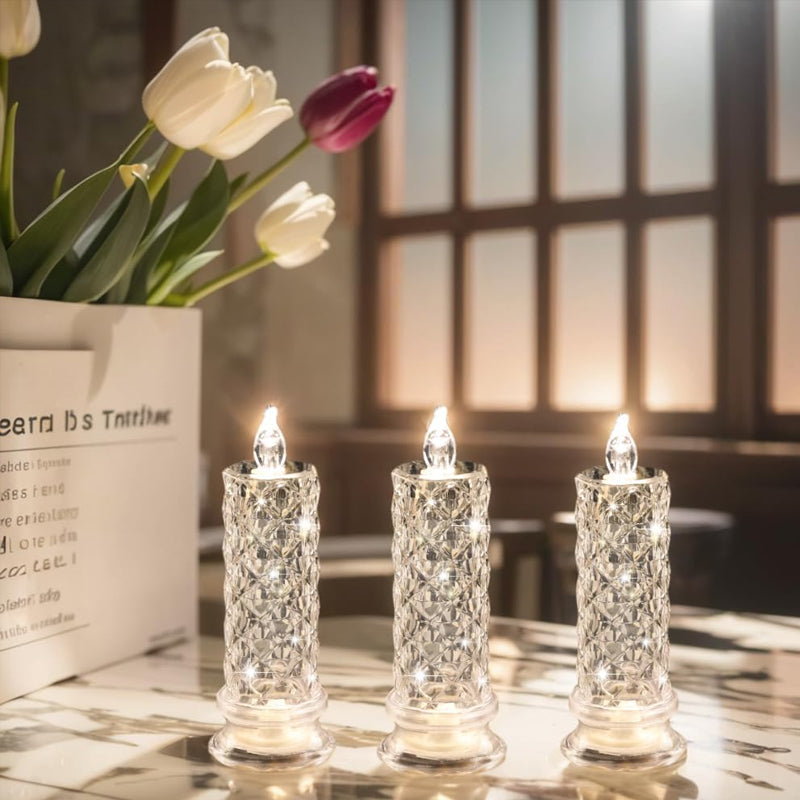 ✨ Kristallen rozenkaarslicht – Romantische gloed zonder rommel